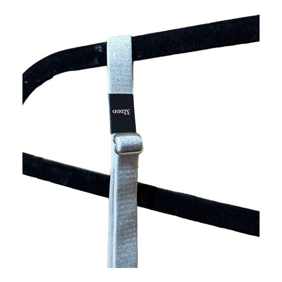 VICTORIA'S SECRET Dream Angels Pale Gold Push‎ Up Lace Bra - Size 32DDD - Picture 6 of 8